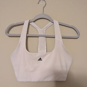 Adidas Women's White Sports Bra